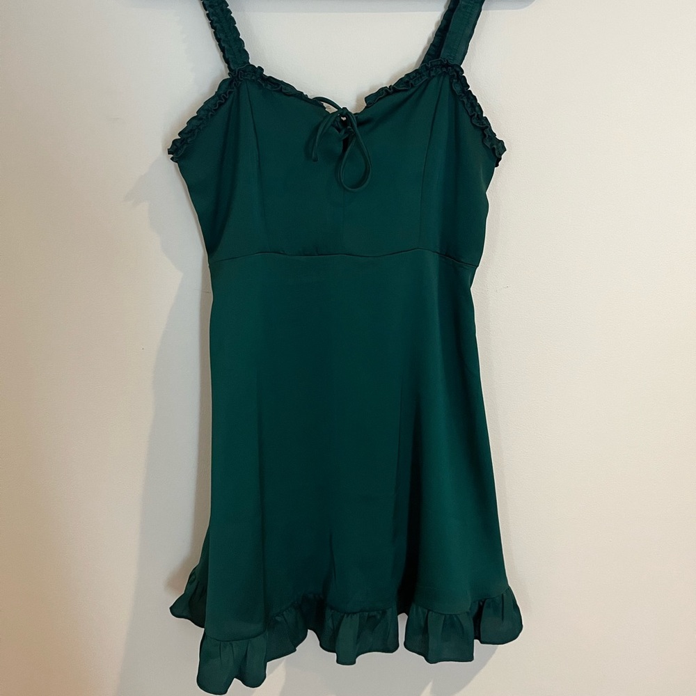 Pacsun NWT Emerald Mini Dress S